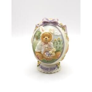 Cherished Teddies Egg 1996 Bear Dressed as a Bunny by Enesco #156057